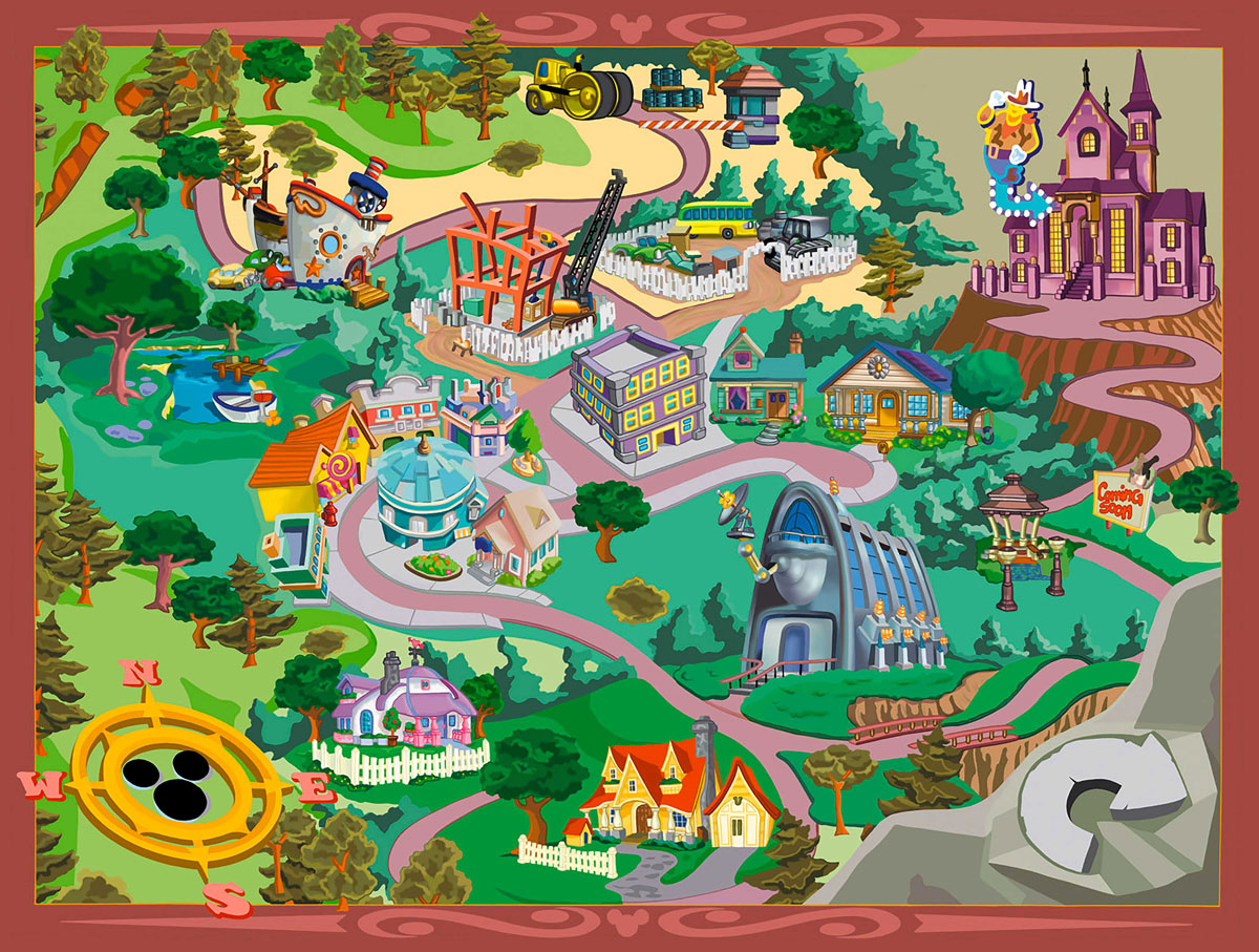 Disney Universe Map